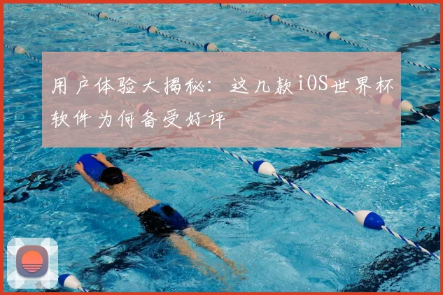 用户体验大揭秘:这几款iOS世界杯软件为何备受好评
